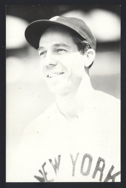 LYN LARY Real Photo Postcard RPPC 1931-34 New York Yankees George Burke