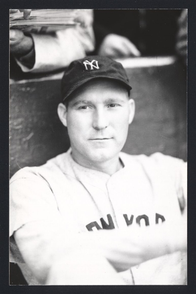 RED RUFFING Real Photo Postcard RPPC 1931-46 New York Yankees George Burke 