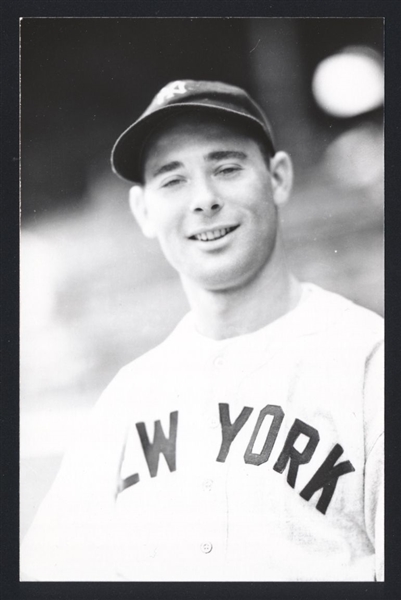 STEVE SUNDRA Real Photo Postcard RPPC 1936-40 New York Yankees George Burke 