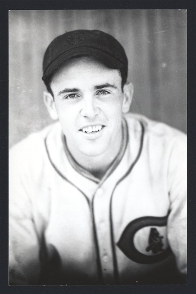 KEN O'DEA Real Photo Postcard RPPC 1935-36 Chicago Cubs George Burke 