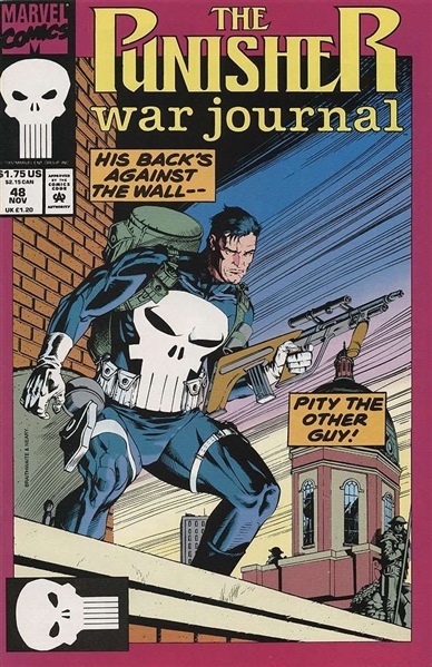 The Punisher War Journal #48 NM 1992 Marvel Walk Though Fire p1 Comic Book