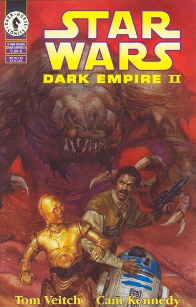 Star Wars: Dark Empire II #5 NM 1995 Dark Horse 1st Jaina & Jacen Solo