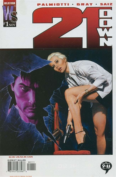 21 Down #1 VF 2002 DC (WildStorm) Joe Jusko Cover Comic Book