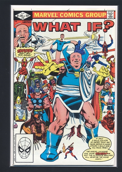 What If…? (V1) #34 VF 1982 Marvel The Watcher Comic Book