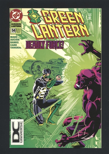 Green Lantern (1990) 54 (2nd print) 1994 DC DCU Variant Comic Book