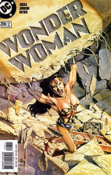 Wonder Woman (V2) #206 VF 2004 DC JG Jones Cover Comic Book
