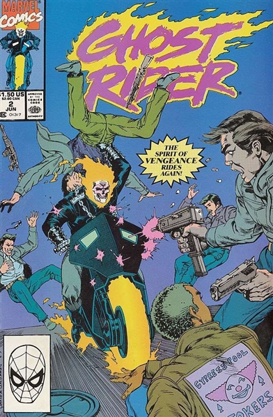 Ghost Rider (V2) #2 NM 1990 Marvel 1st Blackout II Comic Book