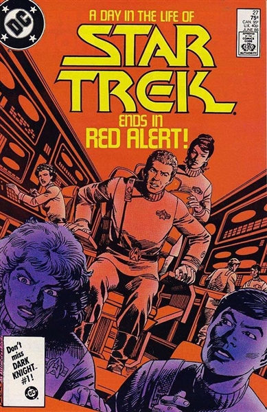 Star Trek (V3) #27 VF 1986 DC Comic Book