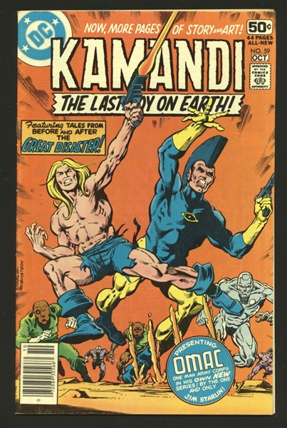 Kamandi, the Last Boy on Earth #59 VG/F 1978 DC OMAC Final Issue Comic Book