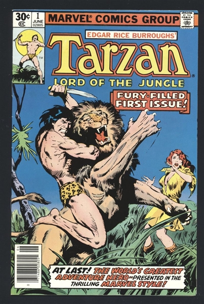 Tarzan (Marvel) #1 VF 1977 Marvel Comic Book
