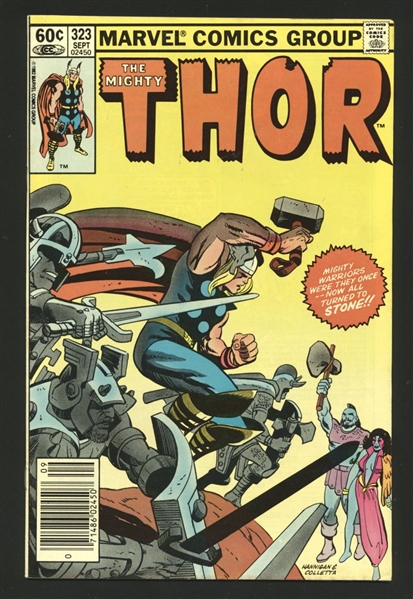 Thor #323 VF 1982 Marvel NEWSSTAND Comic Book