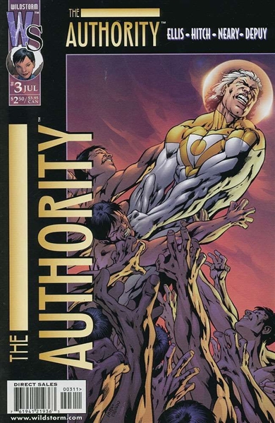 The Authority #3 NM 1999 WildStorm Warren Ellis Comic Book