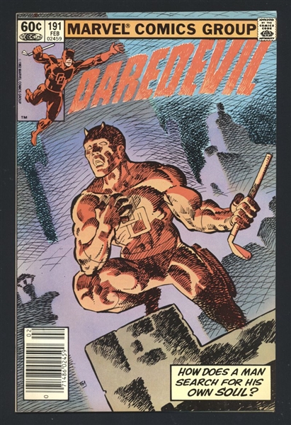 Daredevil #191 NM 1983 Marvel NEWSSTAND Frank Miller Comic Book