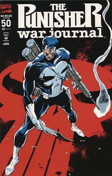The Punisher War Journal #50 NM 1993 Marvel NEWSSTAND Edition 1st Punisher 2099