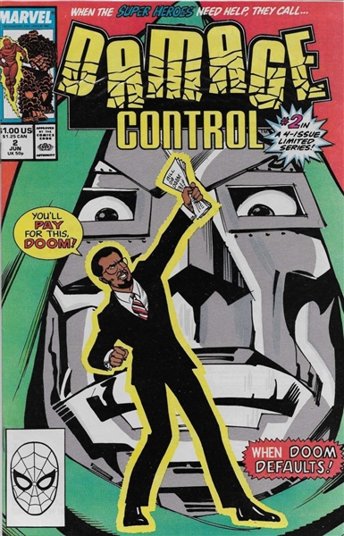 Damage Control (V1) #2 NM 1989 Marvel Comic Book