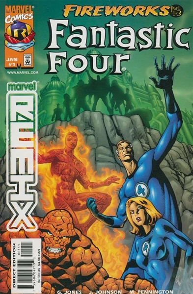 Fantastic Four: Fireworks #1 NM 1999 Marvel Comic Book