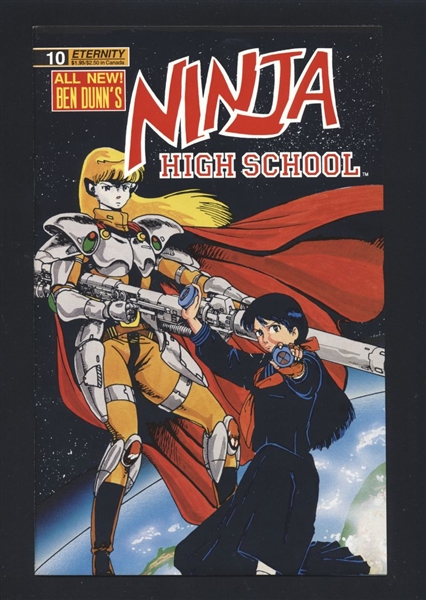 Ninja High School #10 VF/NM  Eternity Comic Book