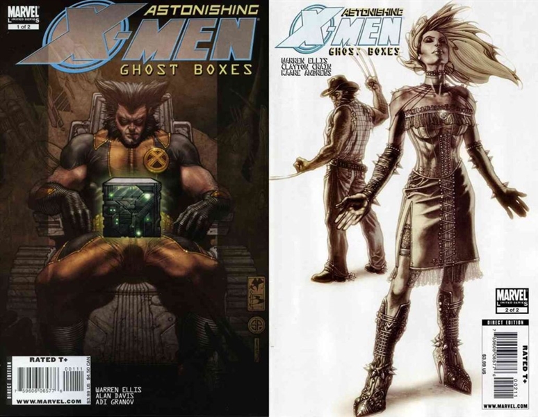 Astonishing X-Men: Ghost Boxes SET #1-2 VF/NM 2008 Marvel Comic Book