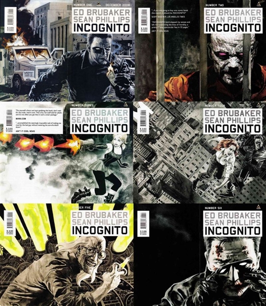 Incognito SET #1-6 NM 2008 Marvel (Icon) Comic Book
