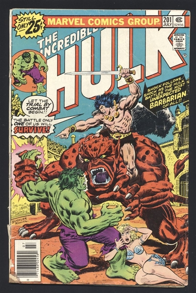 Incredible Hulk #201 G 1976 Marvel Comic Book