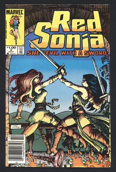 Red Sonja (V3) #2 FN 1983 Marvel NEWSSTAND Comic Book