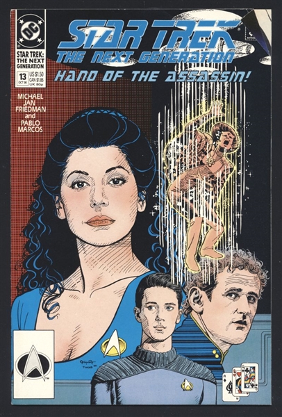 Star Trek: The Next Generation #13 VF 1990 DC Comic Book