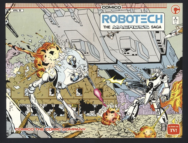 Robotech: The Macross Saga #2 NM 1985 COMICO Comic Book