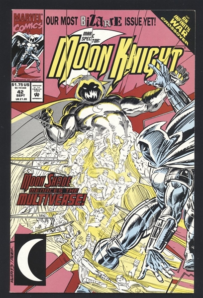 Marc Spector: Moon Knight #42 NM 1992 Marvel Infinity War Comic Book