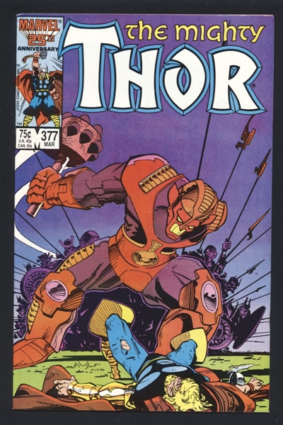 Thor #377 VF/NM 1987 Marvel Comic Book