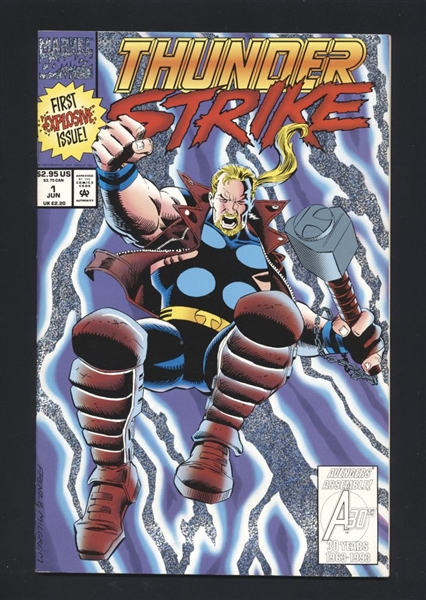 Thunderstrike #1 VF 1993 Marvel Comic Book