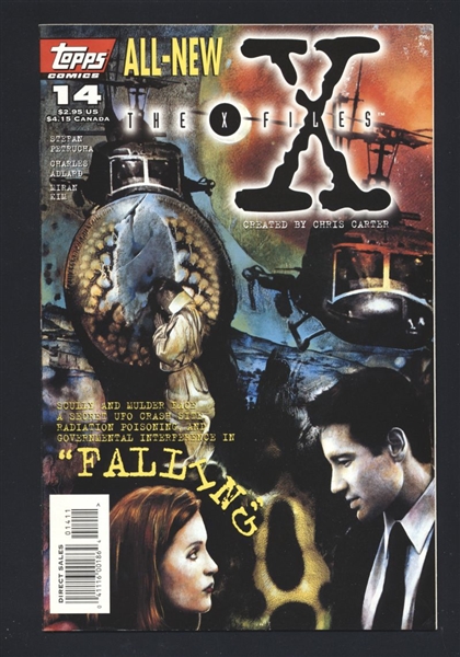 The X-Files #14 VF/NM 1996 Topps Comic Book