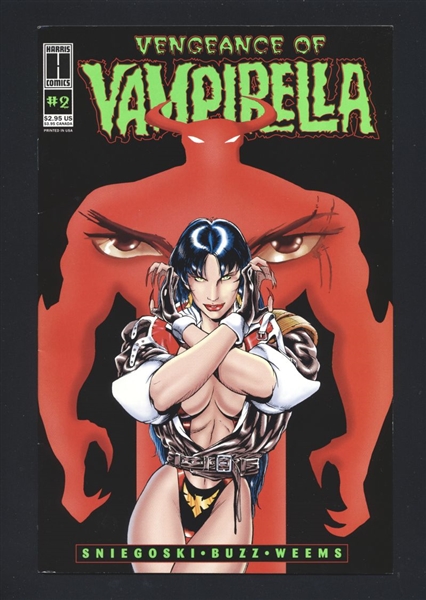 Vengeance of Vampirella #2 VF/NM 1994 Harris Comic Book