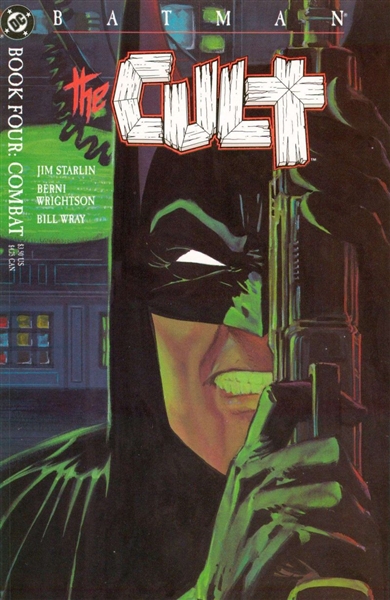 Batman: The Cult GN #4 NM 1988 DC Comic Book
