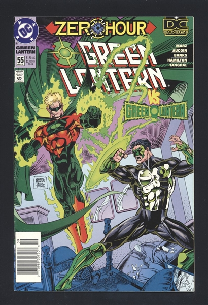 Green Lantern (V3) #55 VF 1994 DC NEWSSTAND Zero Hour Comic Book