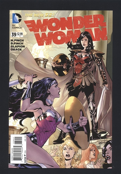 Wonder Woman (4th Series) #39/A NM 2015 DC 1:100 Lupacchino Variant Comic Book