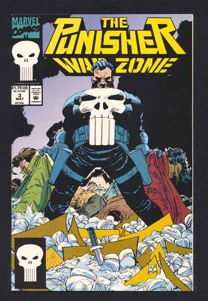 Punisher: War Zone #3 NM 1992 Marvel John Romita Jr Comic Book