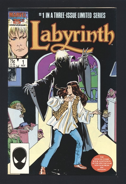 Labyrinth: The Movie #1 VF 1986 Marvel Comic Book