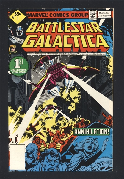 Battlestar Galactica #1/A VF 1979 Marvel Whitman Variant Comic Book
