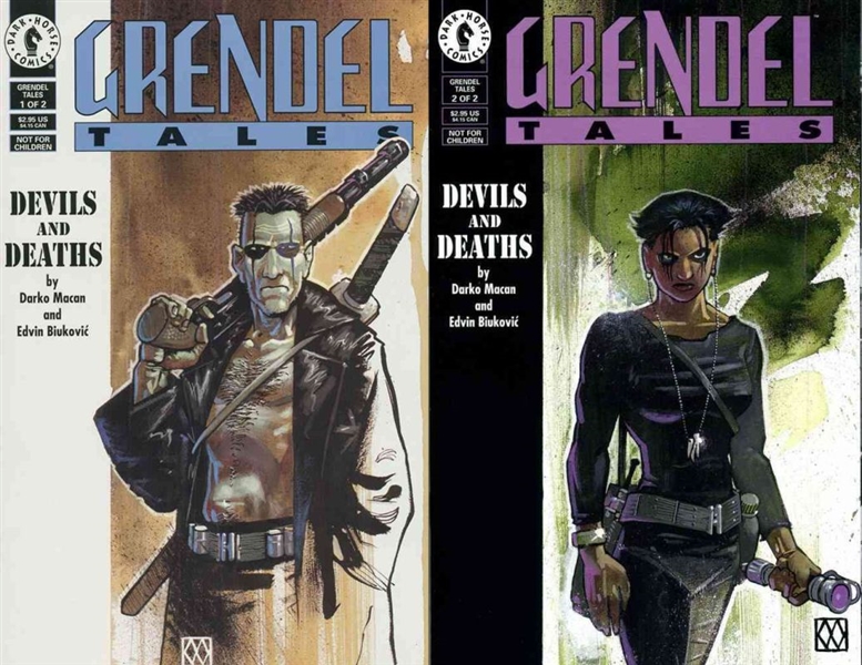Grendel Tales: Devils and Deaths SET #1-2 VF 1994 Dark Horse Matt Wagner
