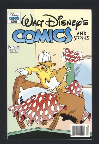 Walt Disney's Comics and Stories #587 VF/NM 1993 Disney Newsstand Comic Book