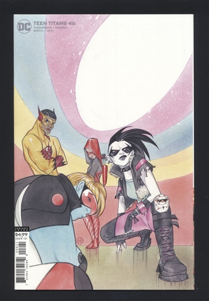 Teen Titans (6th Series) #46/A NM 2020 DC Peach Momoko Variant Comic Book