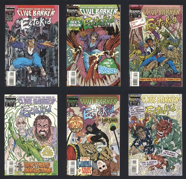 Ectokid RUN #1-6 NM 1993 Marvel Clive Barker Razorline Comic Book