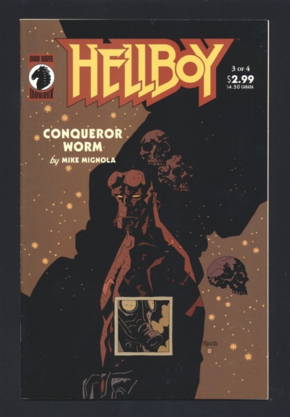 Hellboy: Conqueror Worm #3 VF/NM 2001 Dark Horse Comic Book