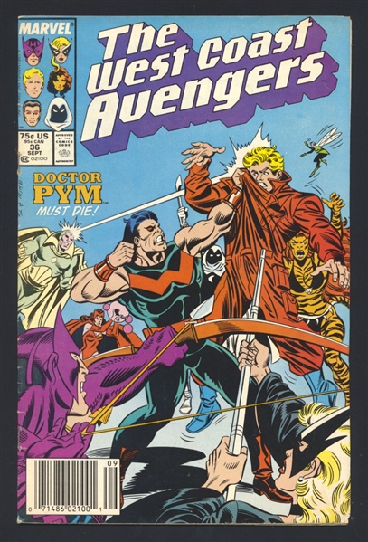 West Coast Avengers #36 VG 1988 Marvel 1st MODAM Comic Book
