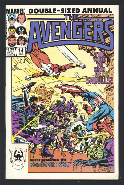 Avengers Annual #14 VF/NM 1985 Marvel Comic Book
