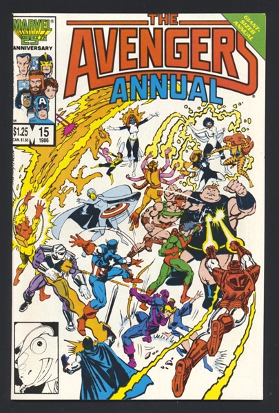 Avengers Annual #15 VF 1986 Marvel Comic Book