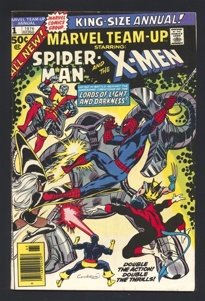 Marvel Team-Up Annual #1 VF 1978 Marvel Spider-Man & X-Men Comic Book