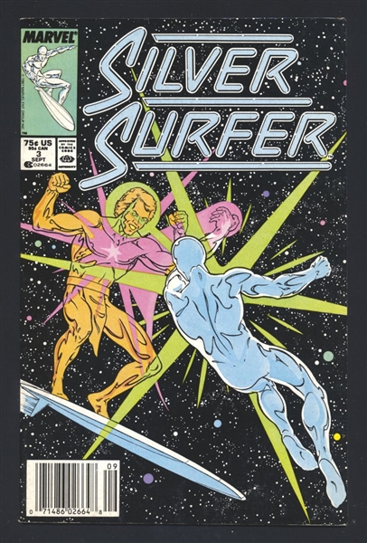 The Silver Surfer (1987) #3 NM 1987 Marvel MARK JEWELERS INSERT Comic Book