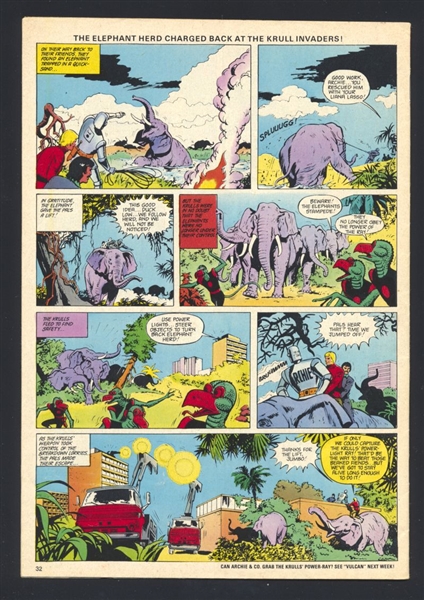 Vulcan (2nd Series) #6 VG 1975 IPC Comic Book