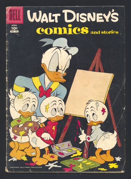 Walt Disney's Comics and Stories #199 G 1957 Dell Carl Barks Comic Book